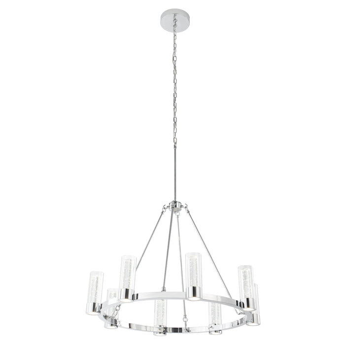 Finesse Decor-Victory 8 Light Chandelier Chrome-SKU: CH-1101-8C