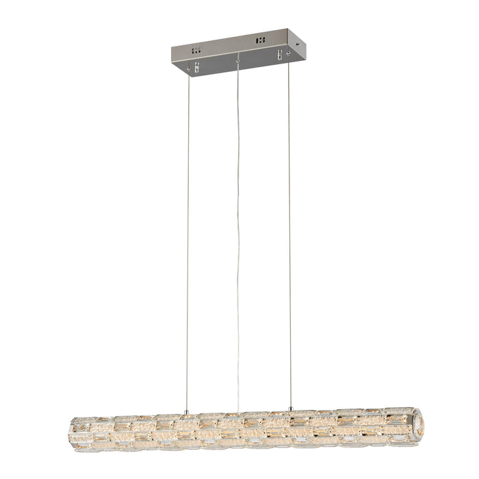 Finesse Decor-Rustica Crystal Chandelier Chrome-SKU: CH-680-REC