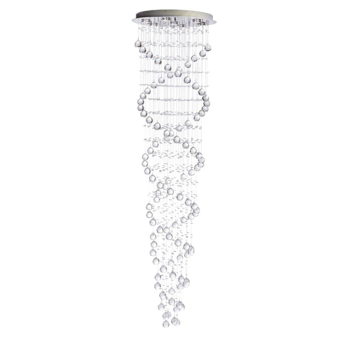 Finesse Decor-Crystal Chandelier Double Helix 7 Light-SKU: FN-1105